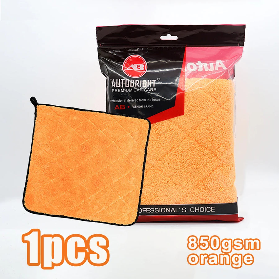 850 GSM Microfiber Car Drying Towel, 40 x 40 cm
