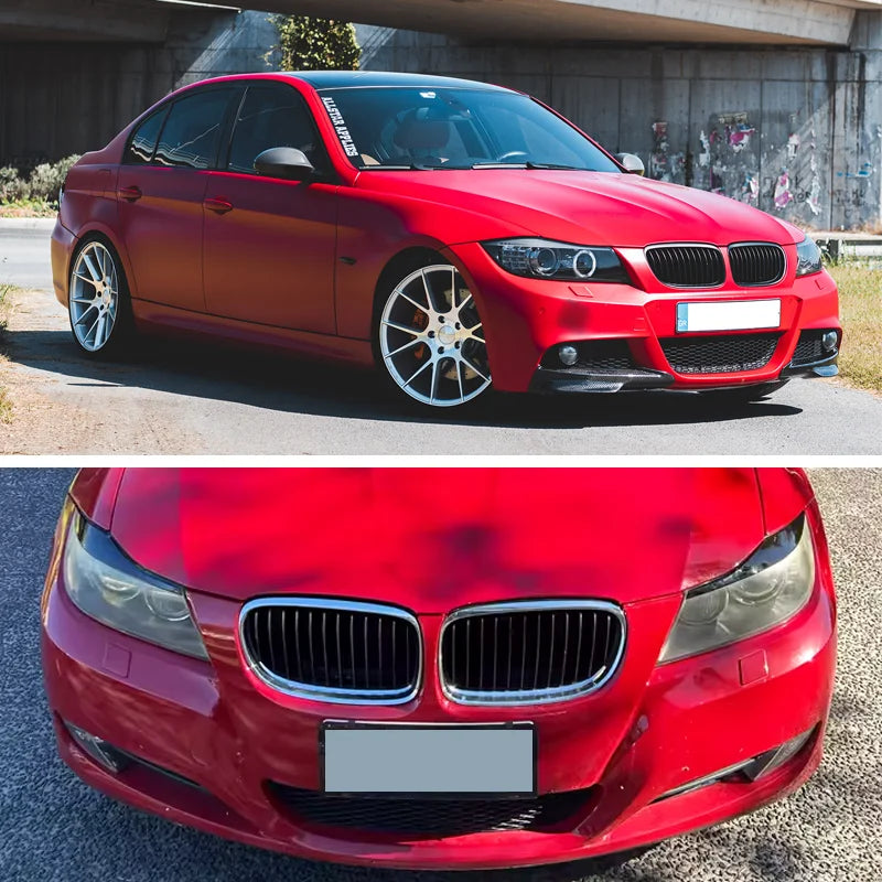 Headlight Eyebrow Trim Set for 2005–2012 BMW 3 Series