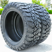 35X12.50R22 Light Truck Mud Terrain Tire Load Range F Venom Power Swampthing M/T Xtreme Dirt (Set of 2)