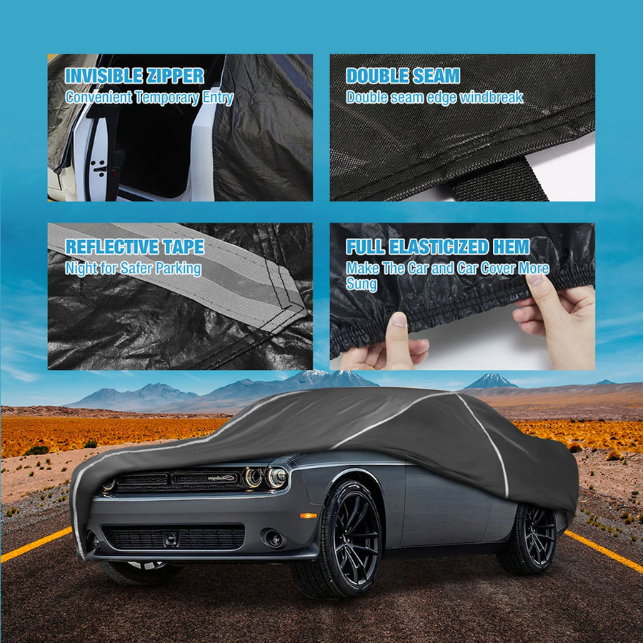 Dodge Challenger Six-Layer All-Weather Full Car Cover – 2008–2024