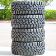 33X12.50R20 Light Truck Mud Terrain Tire Load Range F Tesche Tires Ridge Blade X/MT (Set of 4)