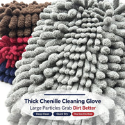 Large Chenille Microfiber Car Wash Mitt with Cuff