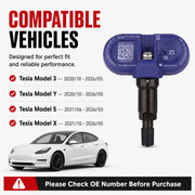 Programmable TPMS Tire Pressure Sensor for Tesla Model 3 2020-2026 Ble 2.4ghz