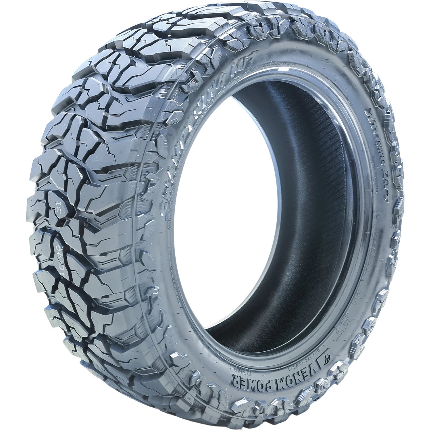 35X12.50R22 Light Truck Mud Terrain Tire Load Range F Venom Power Swampthing M/T Xtreme Dirt