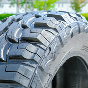 33X12.50R22 Light Truck Mud Terrain Tire Load Range E Red Dirt Road RD-6 M/T (Set of 4)