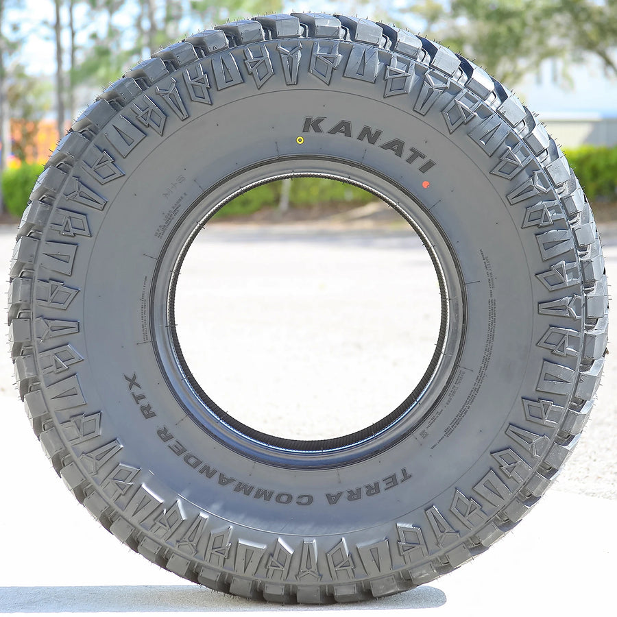 275/70/R18 Light Truck Rugged Terrain Tire Load Range E Kanati Terra Commander RTX