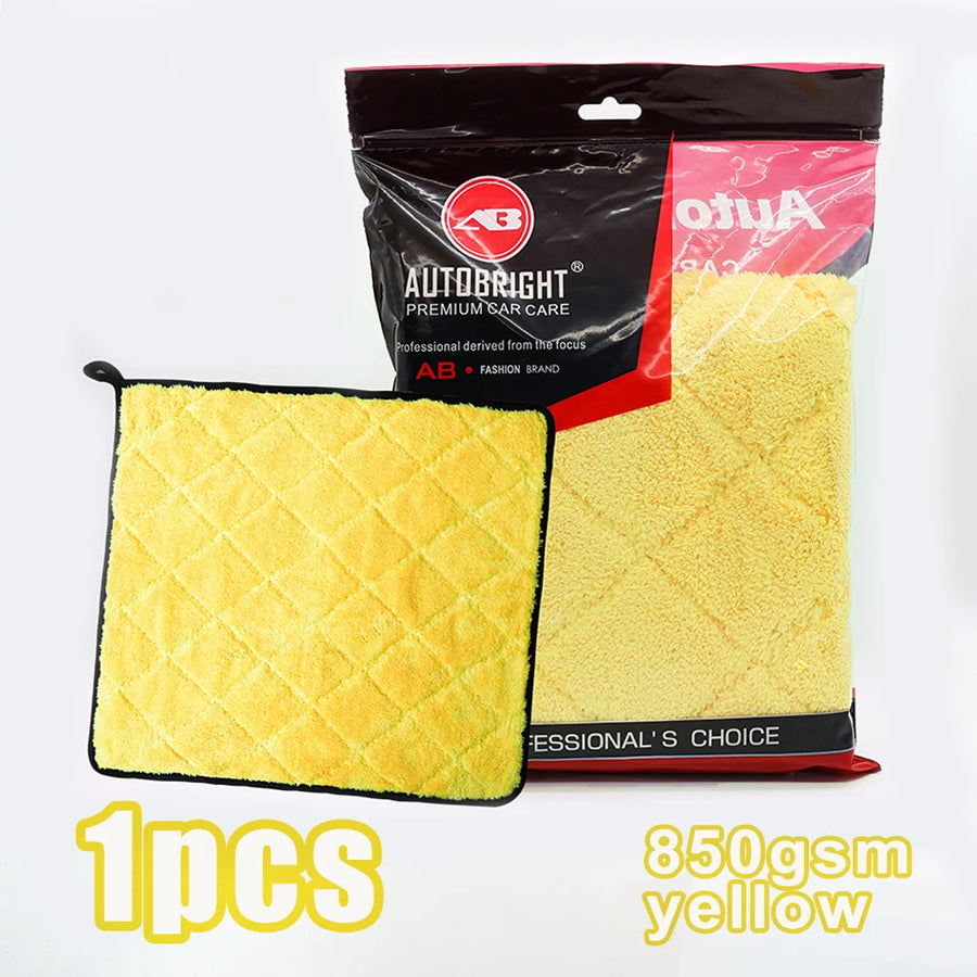 850 GSM Microfiber Car Drying Towel, 40 x 40 cm
