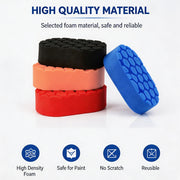 Oval Foam Car Wax Applicator Pads, 15 x 8.5 cm