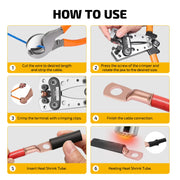 245-Piece Battery Cable Lug & Terminal Kit