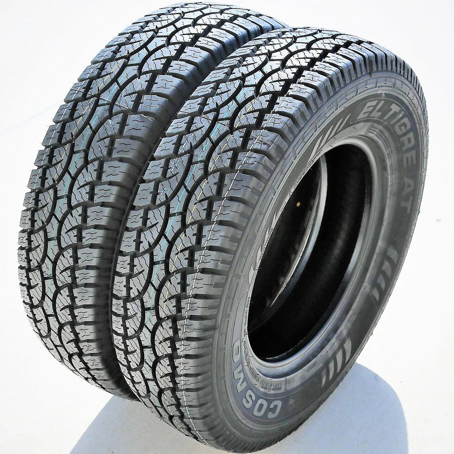 245/75/R16 Light Truck All Terrain Tire Load Range E Cosmo El Tigre AT (Set of 2)