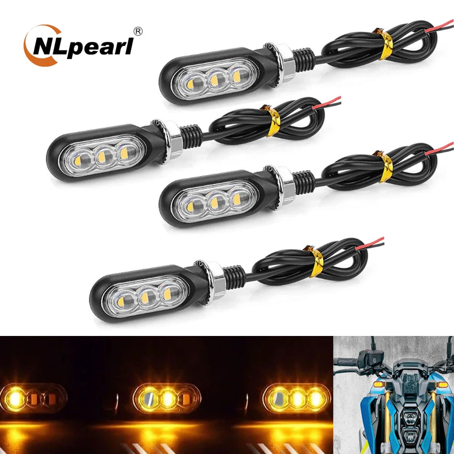 4-Piece LED Signal Light Bulb – Amber