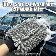 Large Chenille Microfiber Car Wash Mitt with Cuff