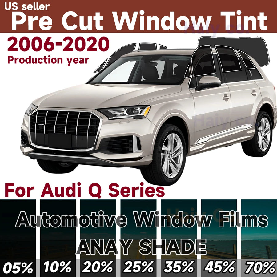 Pre-Cut Window Tint Kit for Select Audi Q3, Q5 and Q7 Models