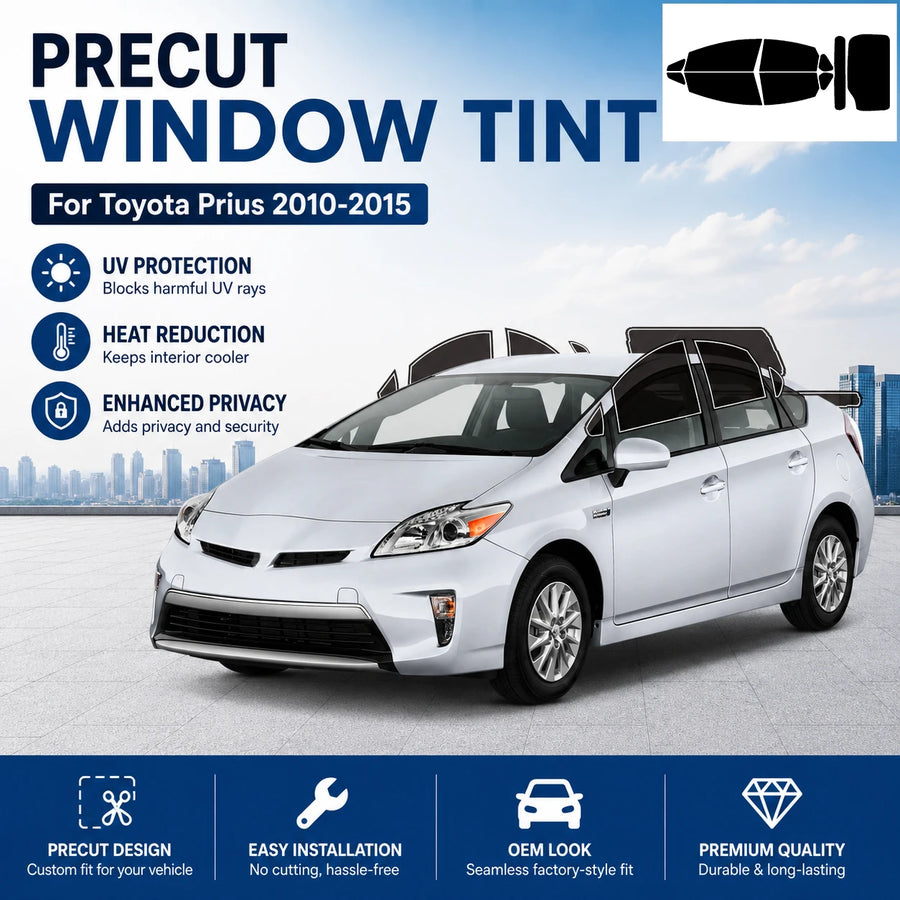 Pre-Cut Window Tint Kit for 2010–2015 Toyota Prius