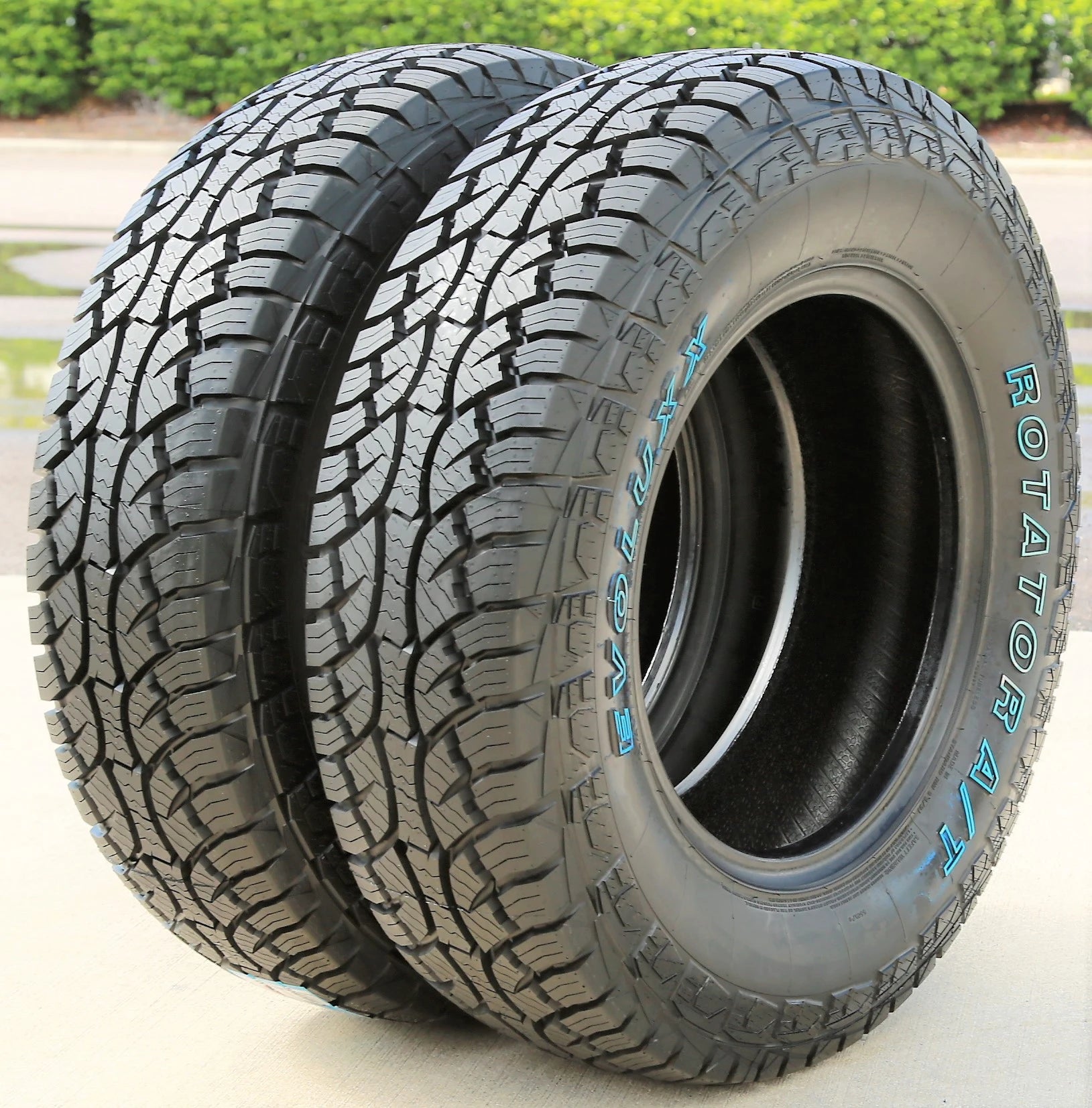 265/70/R18 Light Truck All Terrain Tire Load Range E Evoluxx Rotator A/T (Set of 2)