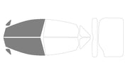 Pre-Cut Window Tint Kit for 2004–2009 Toyota Prius