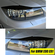 Headlight Eyebrow Trim Set for 2005–2011 BMW 3 Series – Sedan