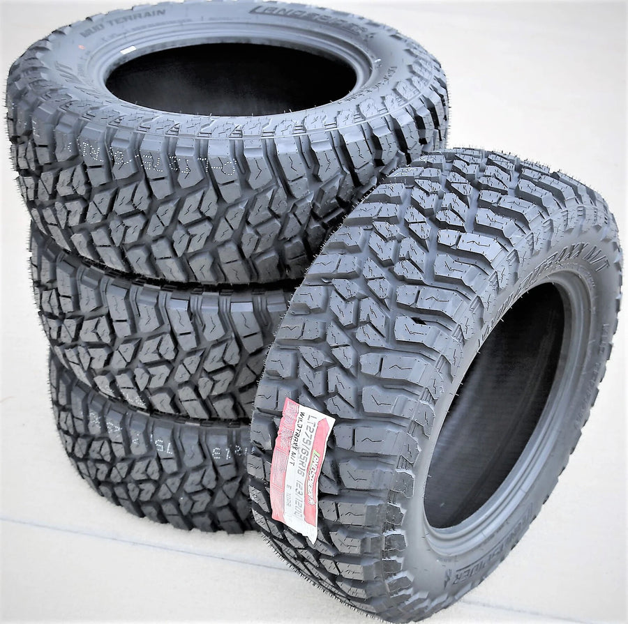 275/65/R18 Light Truck Mud Terrain Tire Load Range E Landspider Wildtraxx M/T (Set of 2)