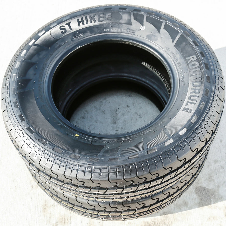 215/75/R14 Trailer All Season Tire Load Range D Roundrule ST Hikee (Set of 4)