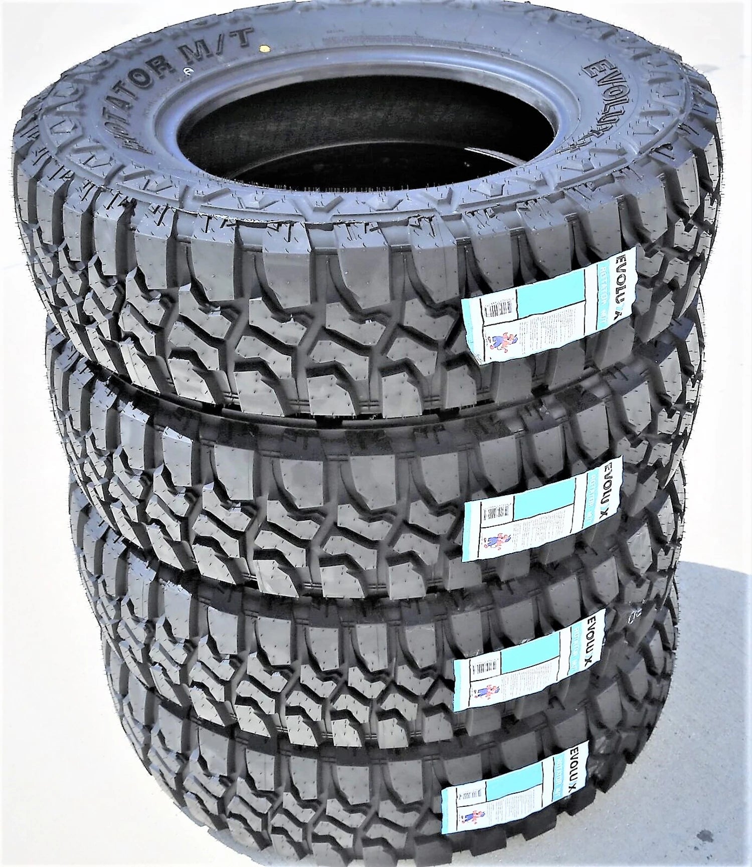 285/70/R17 Light Truck Mud Terrain Tire Load Range E Evoluxx Rotator M/T (Set of 4)