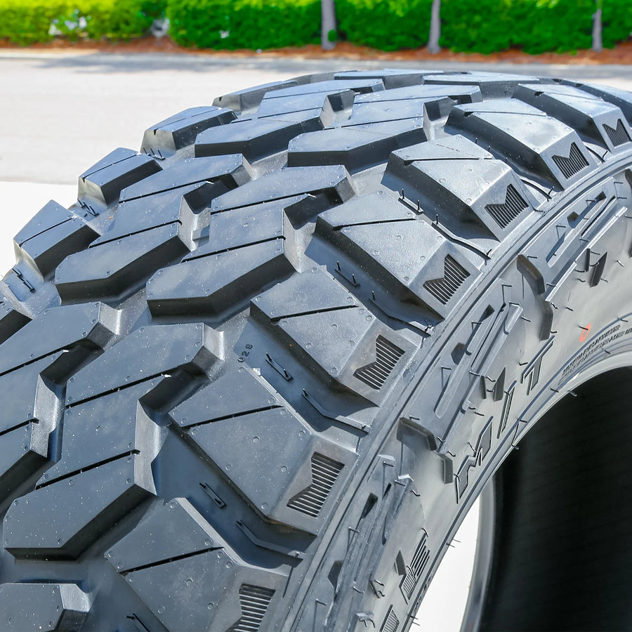 35X12.50R20 Light Truck Mud Terrain Tire Load Range E Red Flame RD-X MT (Set of 2)