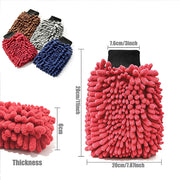 Large Chenille Microfiber Car Wash Mitt with Cuff