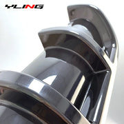 Universal Gloss Black Rear Bumper Diffuser