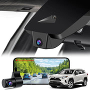 4K Front and 1080P Rear Dash Cam for Toyota RAV4 2022-2025