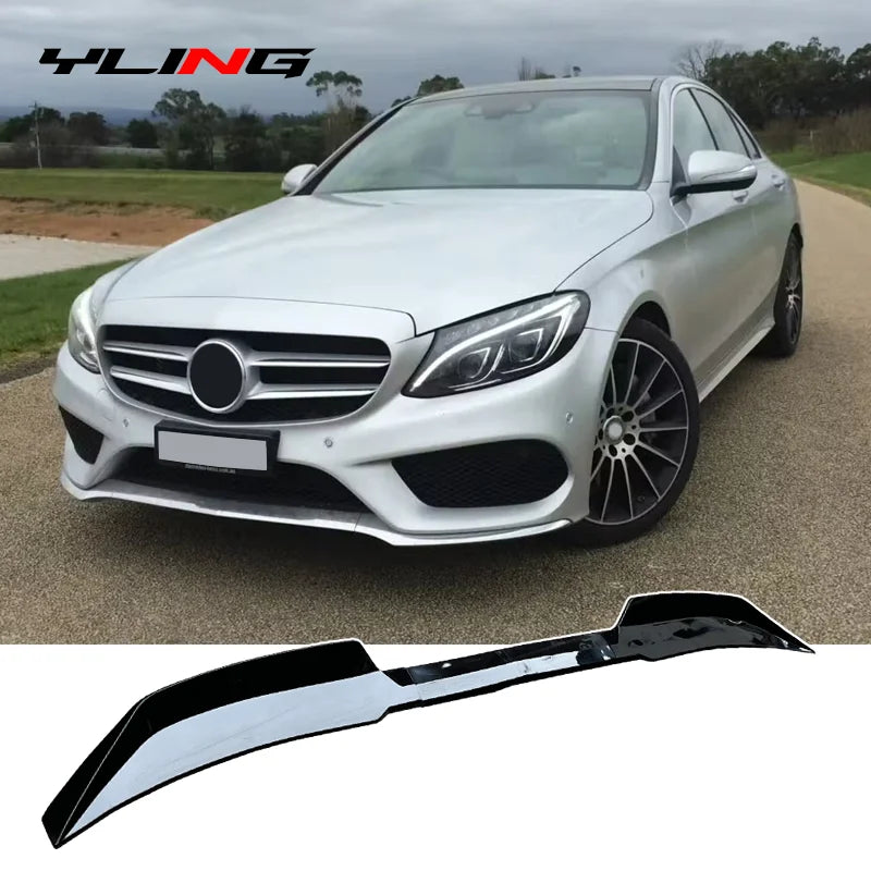 3-Piece High-Kick Trunk Spoiler for Mercedes-Benz C-Class 2015