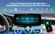 12.3-Inch CarPlay & Android Auto Display for Mercedes-Benz NTG 5.0 A-, B-, C-, E-Class and GLE