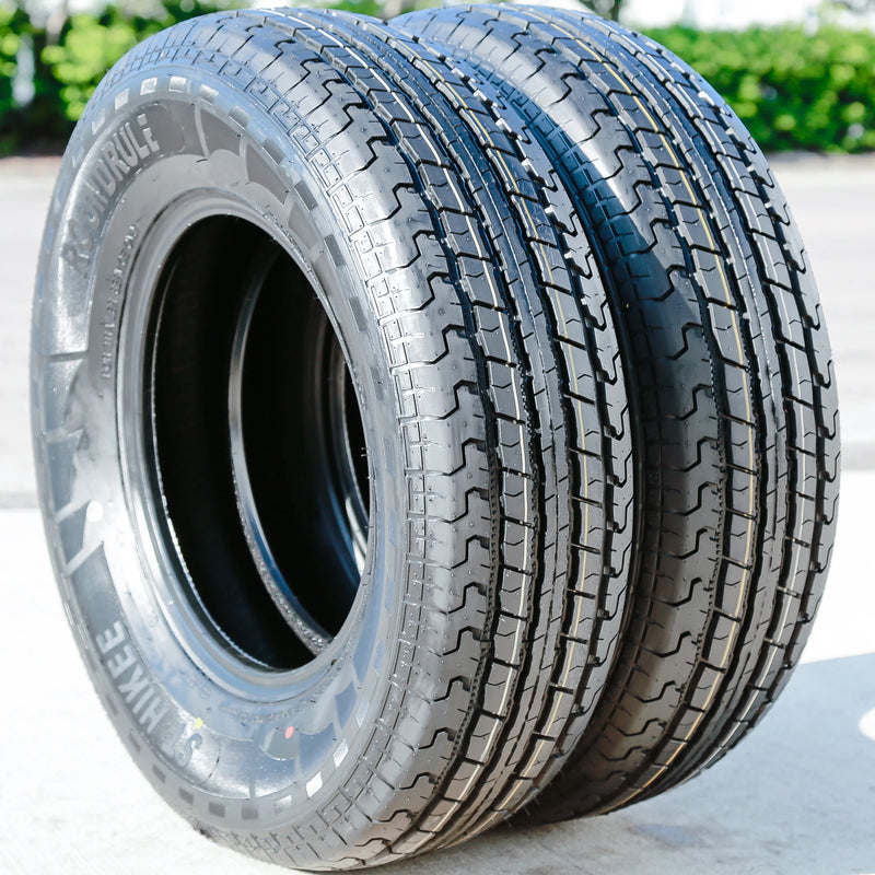 205/75/R15 Trailer All Season Tire Load Range D Roundrule ST Hikee (Set of 2)