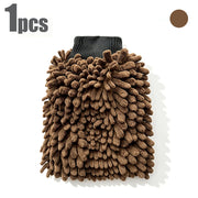 Large Chenille Microfiber Car Wash Mitt with Cuff