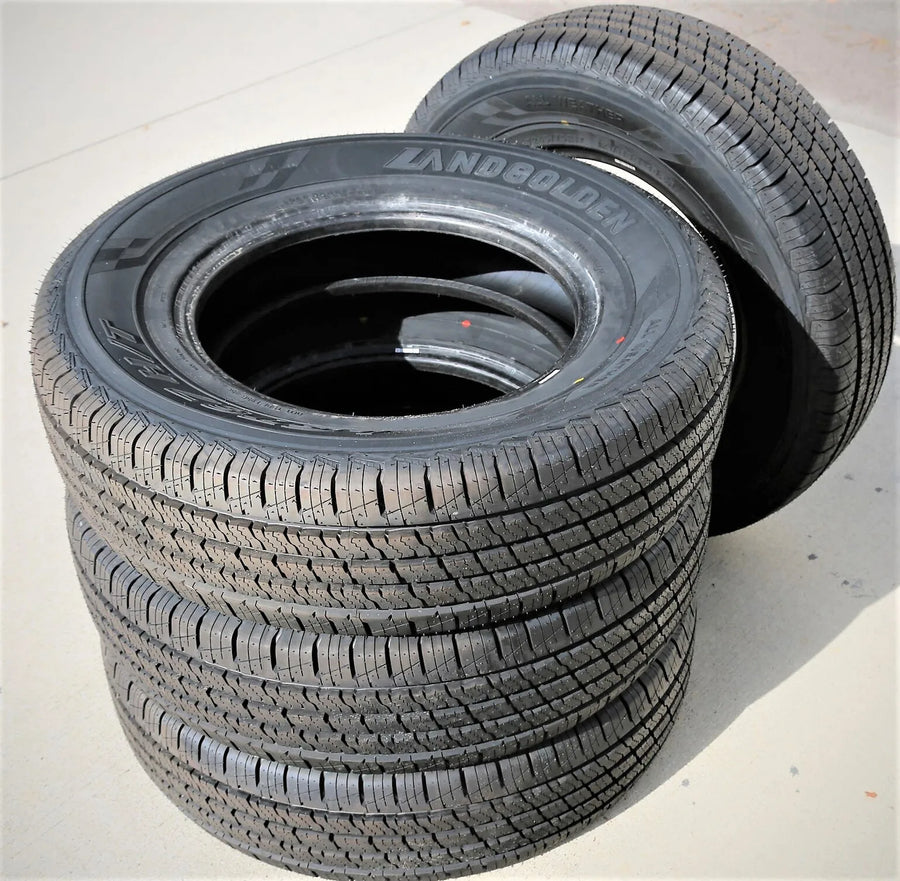 245/75/R16 Light Truck All Season Tire Load Range E Landgolden LGT67 H/T (Set of 4)