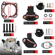 70mm Aluminum Intake Manifold & Throttle Body for Honda B/D/H-Series Engines