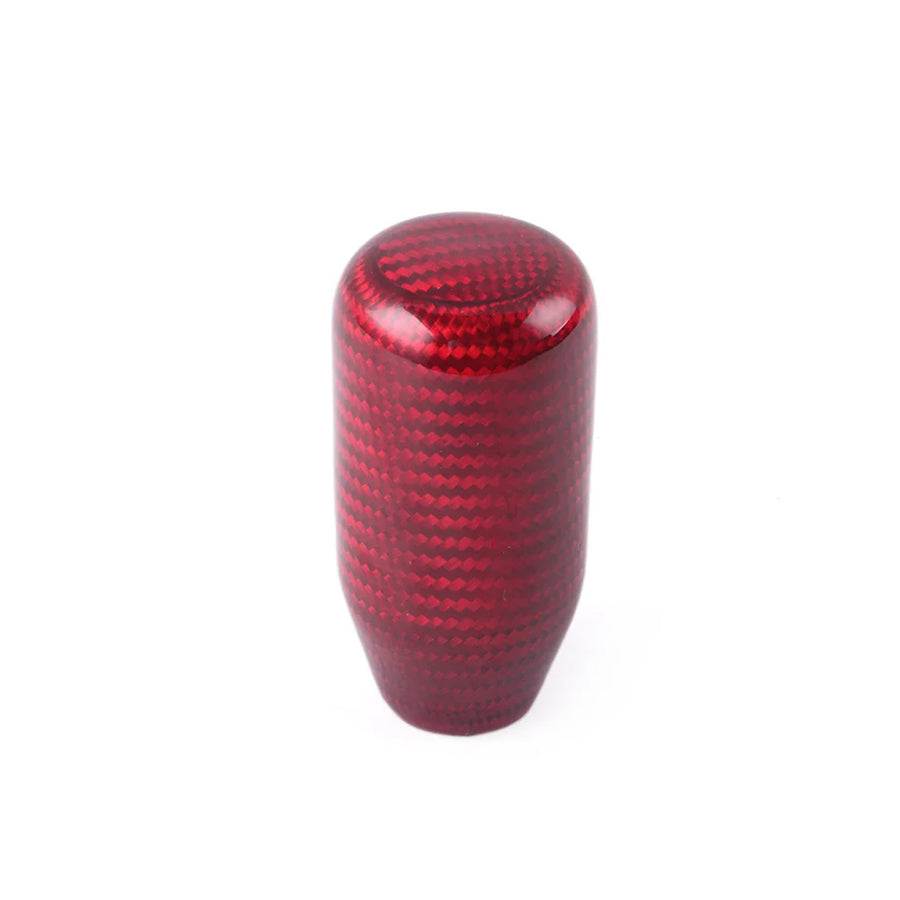 Carbon-Fiber-style Wave-shaped Manual Gear Shift Knob