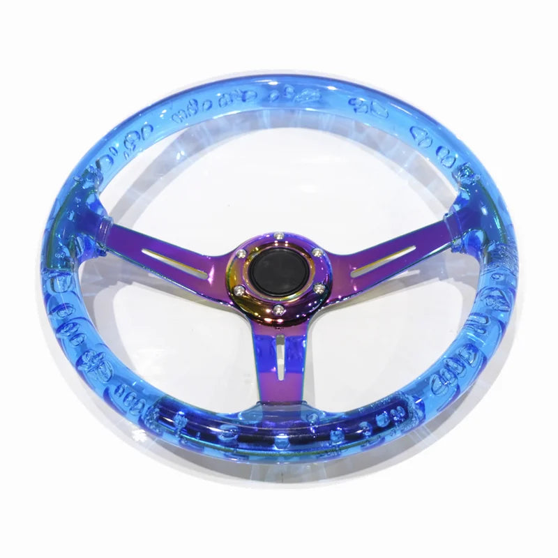 350 mm Shallow-Dish Acrylic Racing Steering Wheel