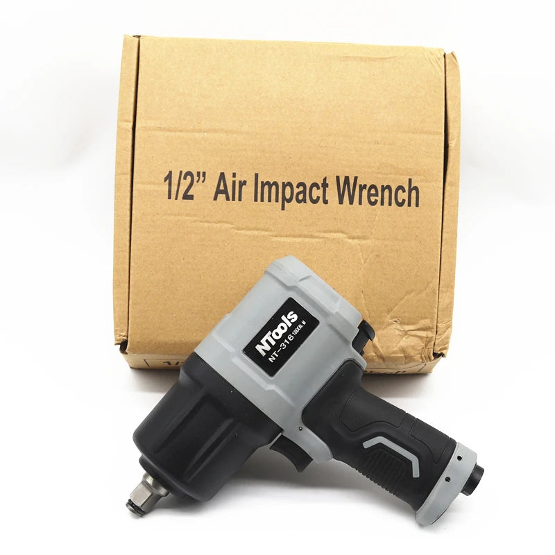NTOOLS 1/2-Inch Pneumatic Impact Wrench – 1,800 N·m