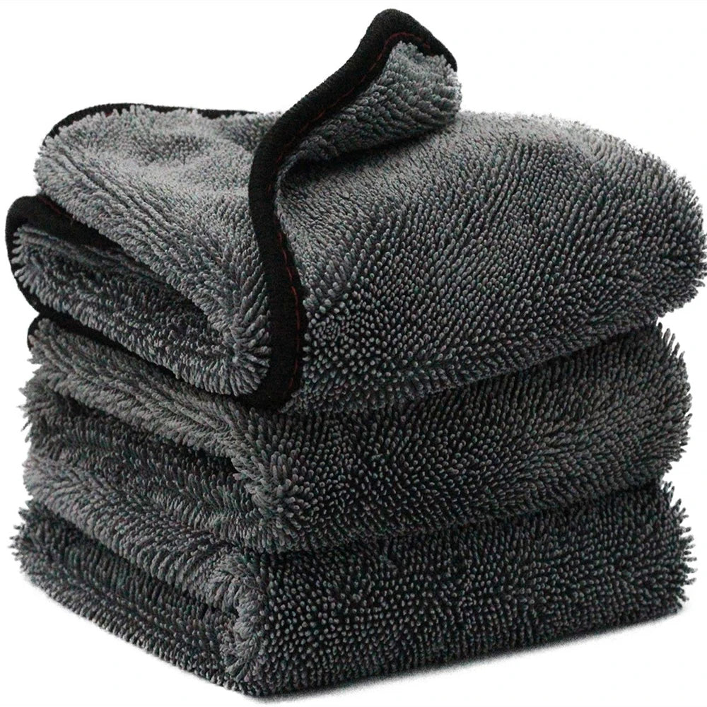 Twist-Loop Microfiber Car Drying Towel
