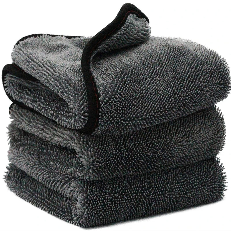 Twist-Loop Microfiber Car Drying Towel