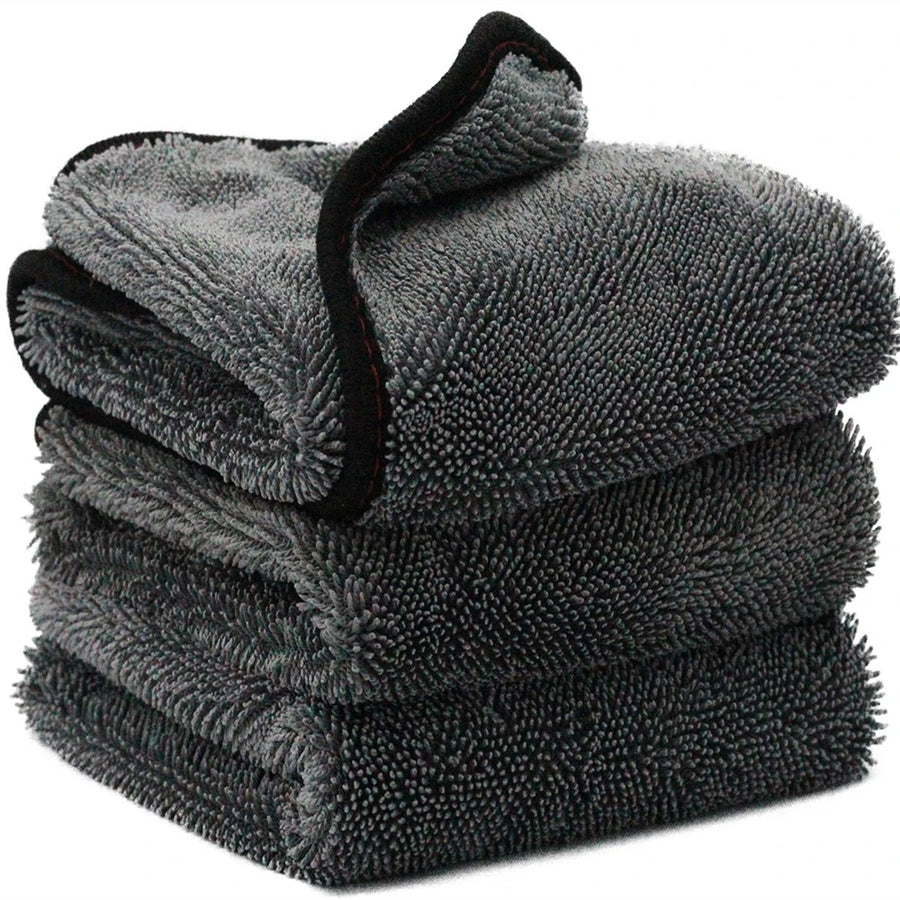 Twist-Loop Microfiber Car Drying Towel