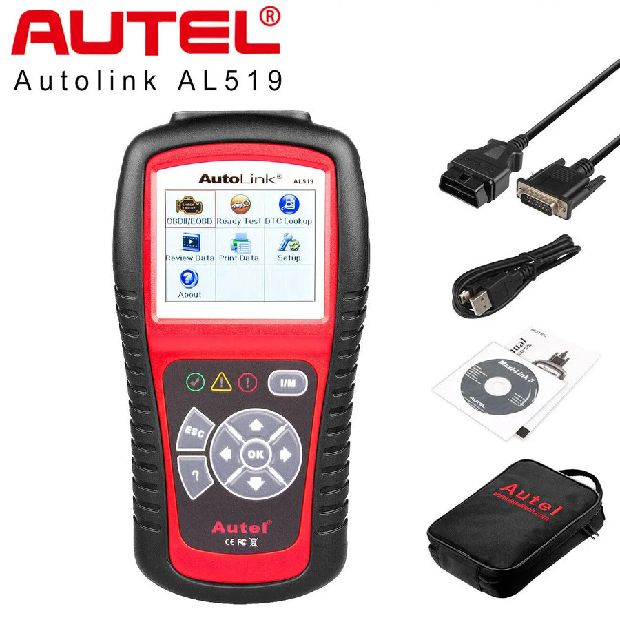 Autel AutoLink AL619 ABS/SRS and OBD2 Code Reader