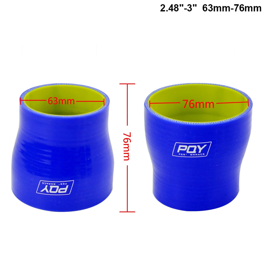 Universal Straight Silicone Hose Coupler, 51-102mm
