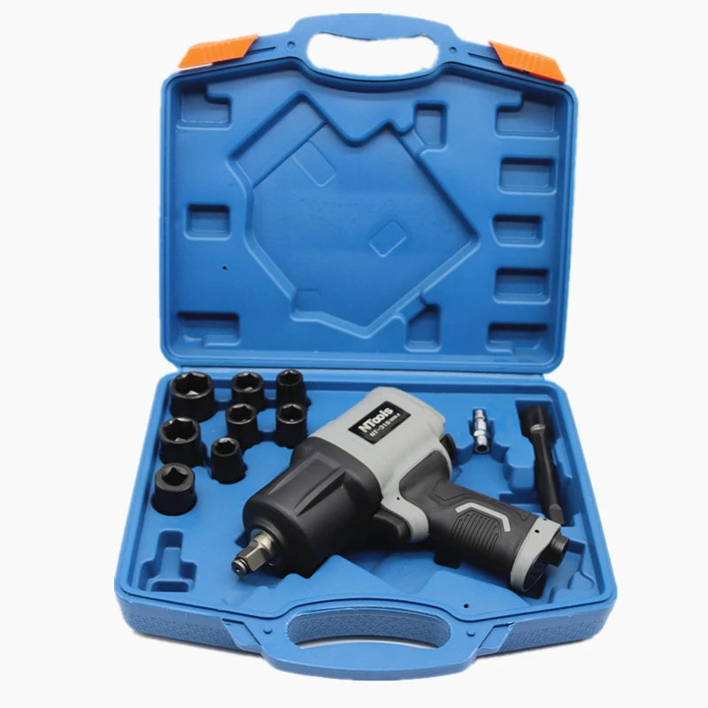 NTOOLS 1/2-Inch Pneumatic Impact Wrench – 1,800 N·m