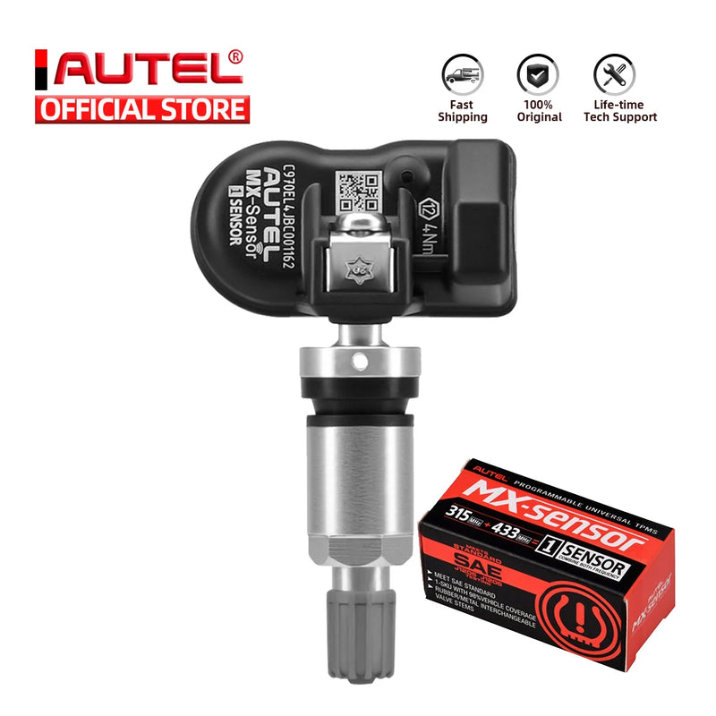 Autel MX-Sensor 315MHz/433MHz Programmable TPMS Sensor