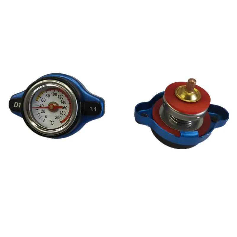 Radiator Cap with Temperature Gauge – 0.9, 1.1 or 1.3 Bar
