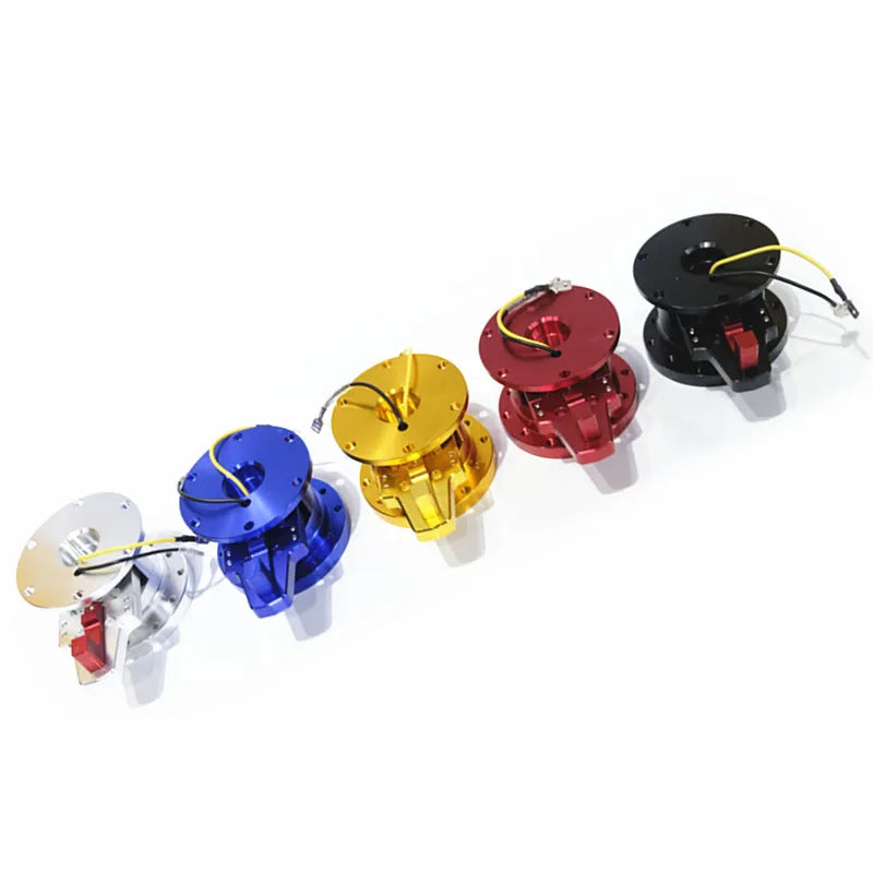 6-Bolt Tilt Steering-Wheel Hub Base – Multiple Colors
