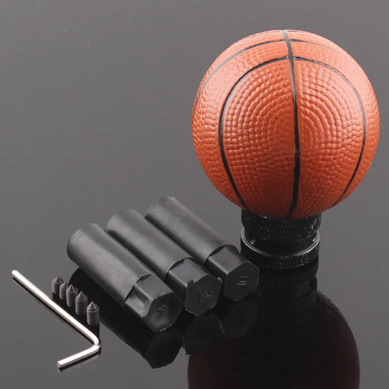 Basketball Style Custom Car Manual Stick Gear Shift Knob Shifter for Sedan Coupe Suv Crossover Wagon