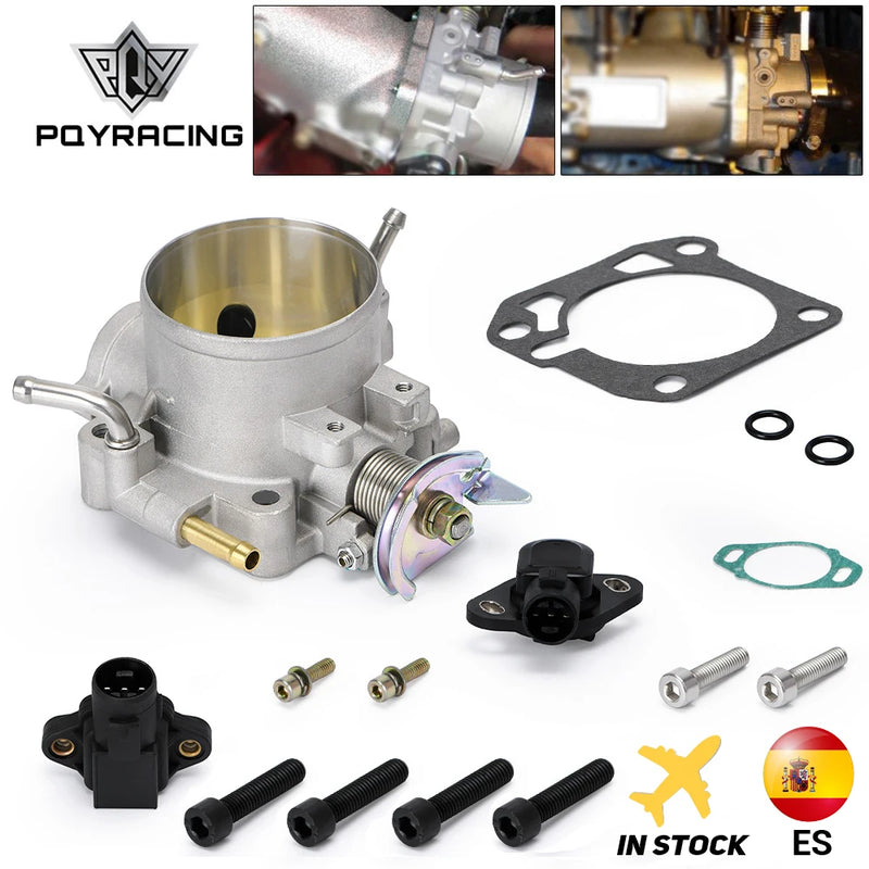 70mm Aluminum Intake Manifold & Throttle Body for Honda B/D/H-Series Engines