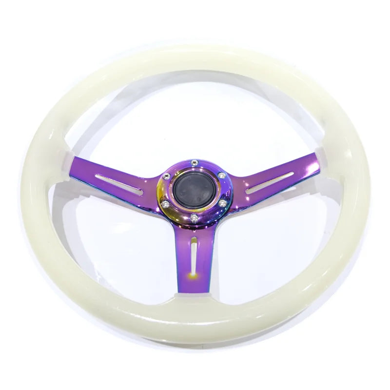 350 mm Shallow-Dish Acrylic Racing Steering Wheel