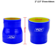 Universal Straight Silicone Hose Coupler, 51-102mm